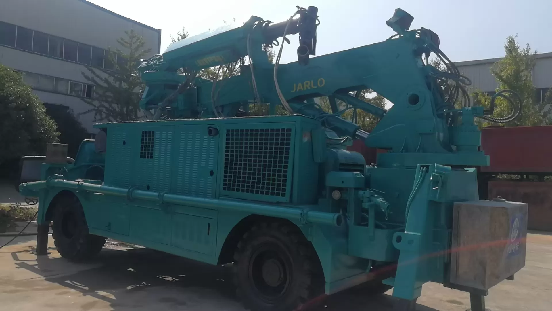 jarlo concrete shotcrete spraying truck 30m3 shotcrete manipulator machine concrete sprayer for mining construction