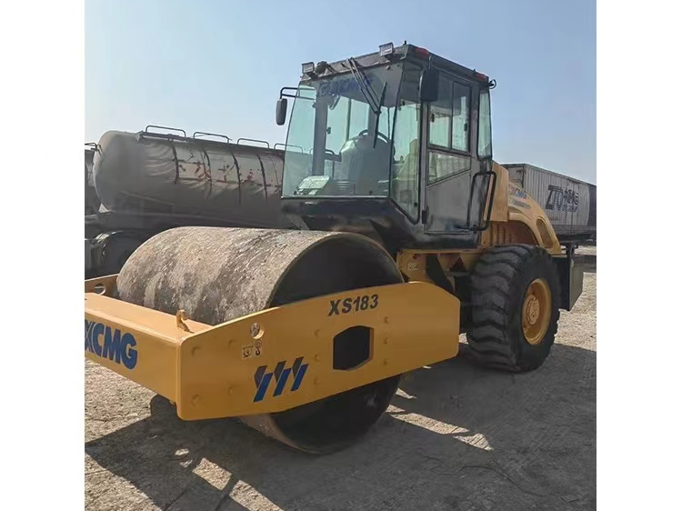 xcmg 18ton օգտագործված wheel road vibratory compactor single drum rollers soil compactor roller հիդրավլիկ ասֆալտ ցեմենտ բետոն