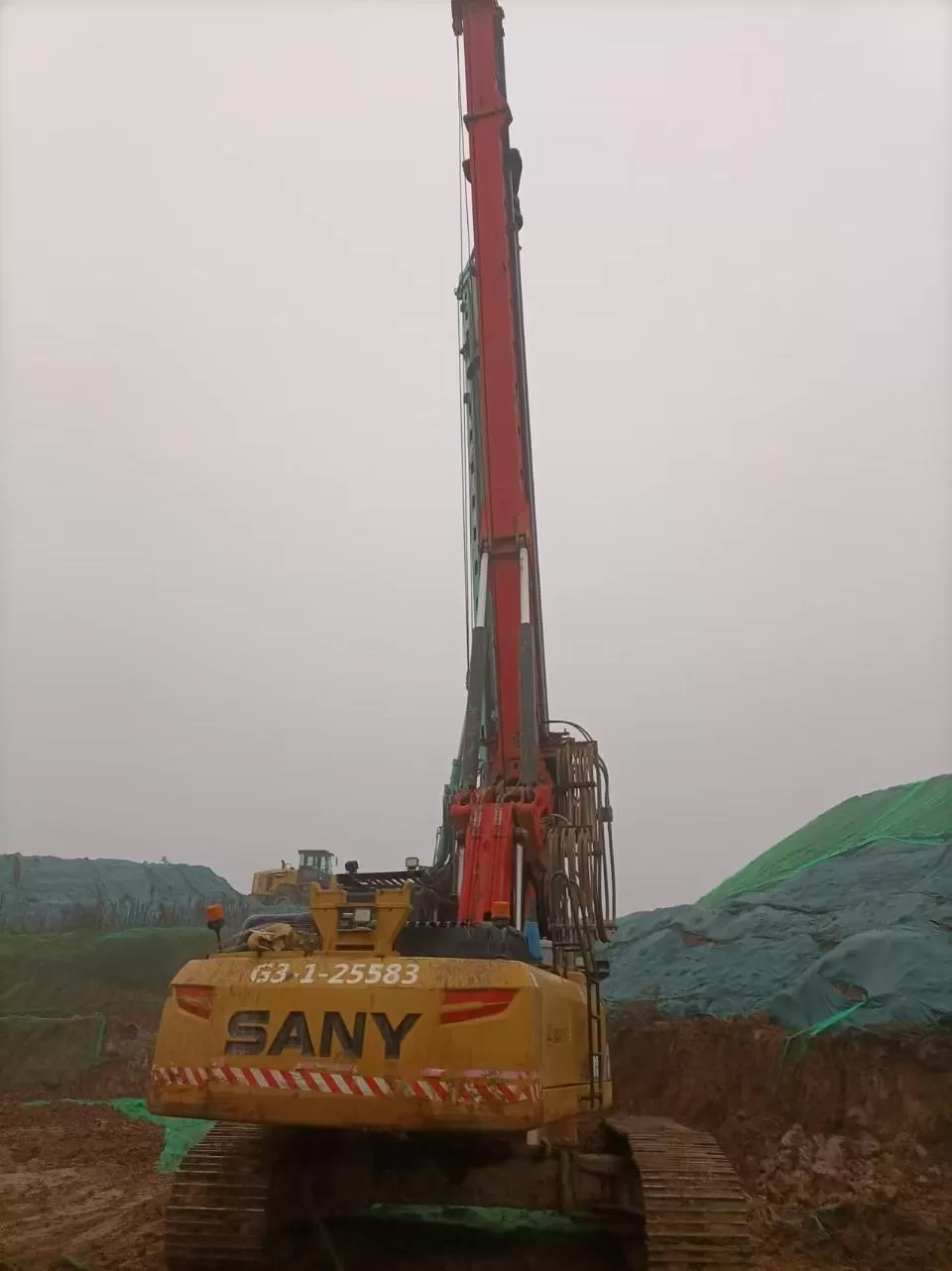 2019 sany piling machinery sr155 պտտվող հորատման սարք՝ հիմքի հորատման համար