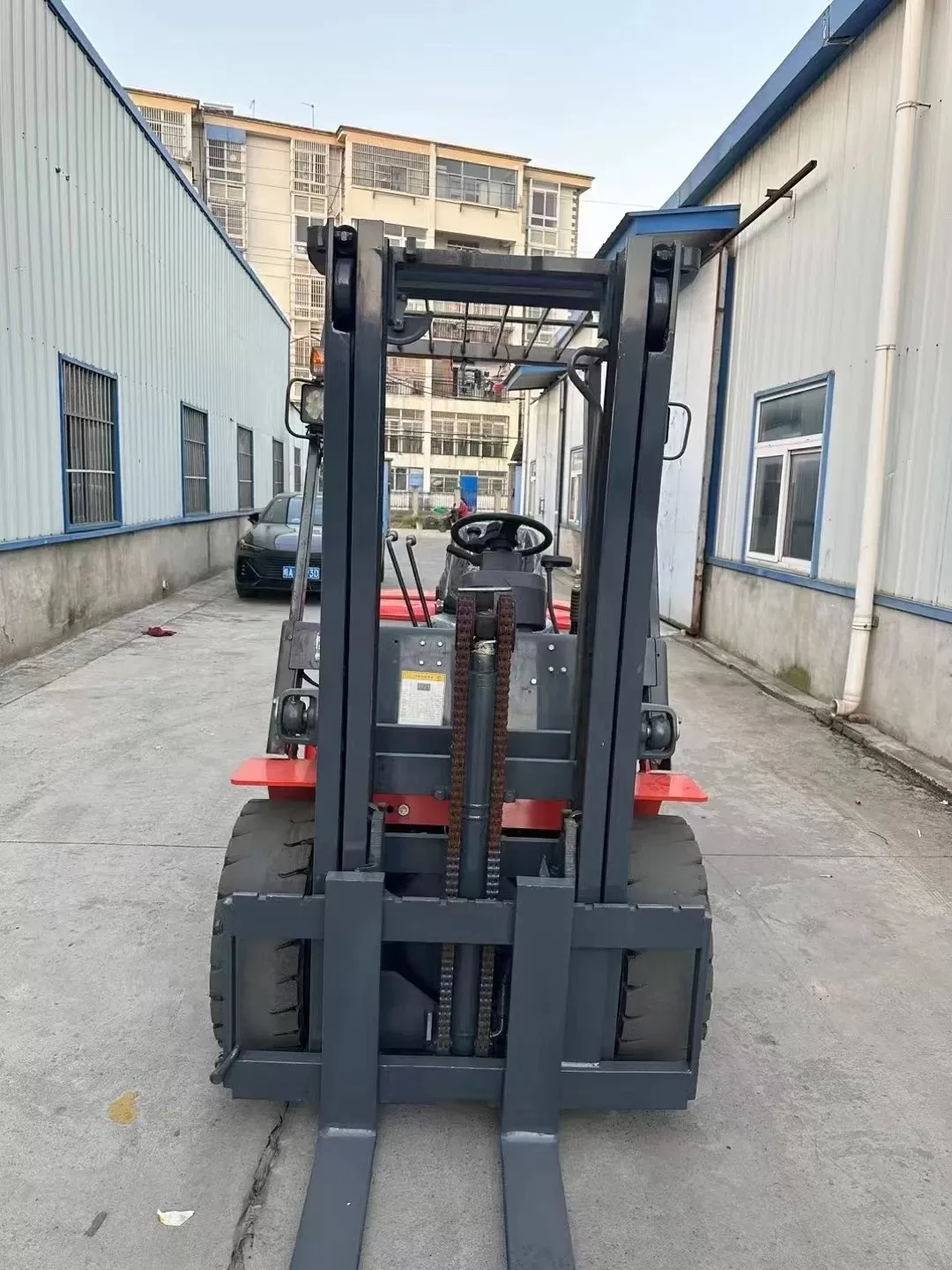 օգտագործված mini diesel forklift heli 3ton forklift