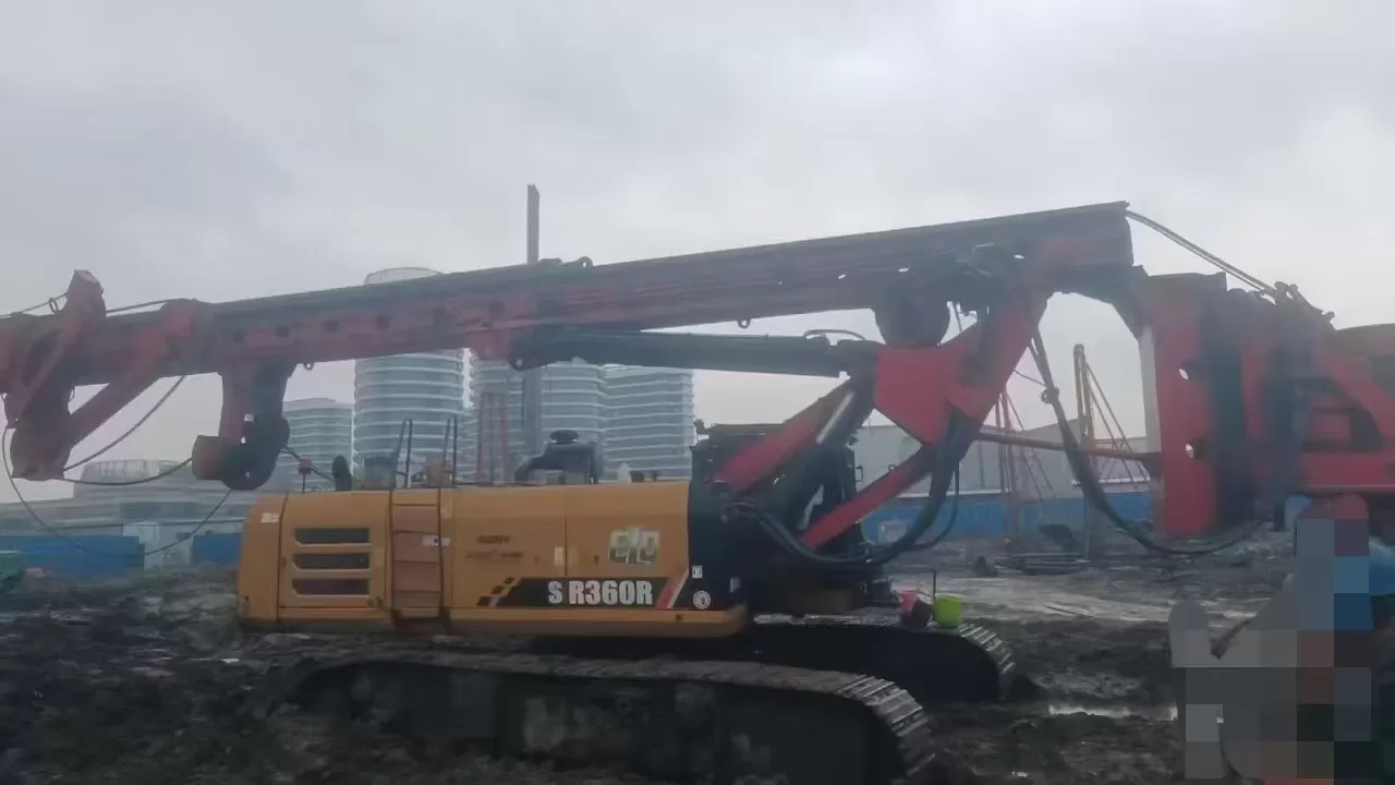 2019 sany piling machinery sr360 պտտվող հորատման սարք՝ հիմքի հորատման համար