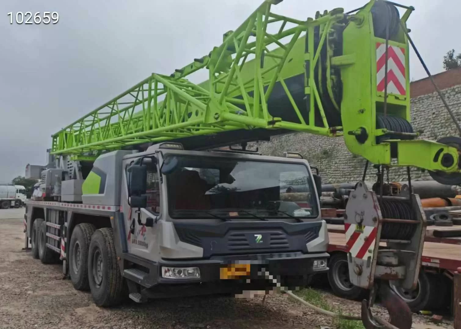 2021 օգտագործված crane zoomlion 80t truck crane lifting machine անիվավոր կռունկ