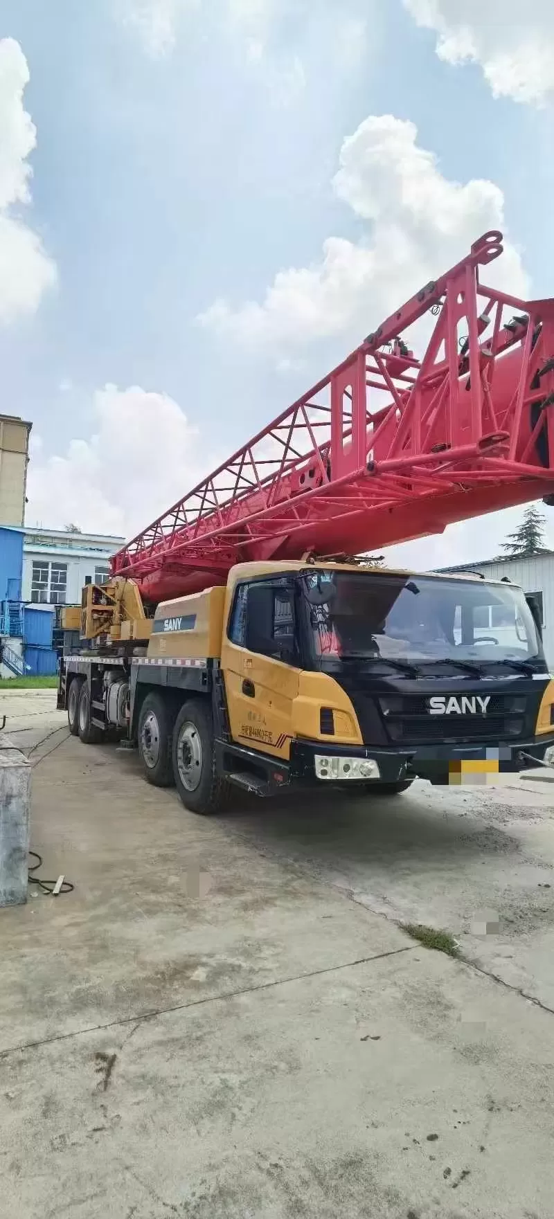 2020 օգտագործված crane sany 55t stc550t6 բեռնատար կռունկ բարձրացնող մեքենա անիվավոր կռունկ