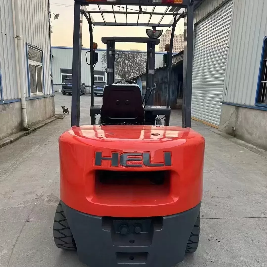 օգտագործված mini diesel forklift heli 3ton forklift