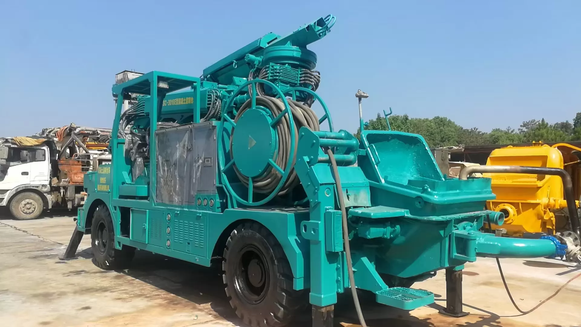 jarlo concrete shotcrete spraying truck 30m3 shotcrete manipulator machine concrete sprayer for mining construction