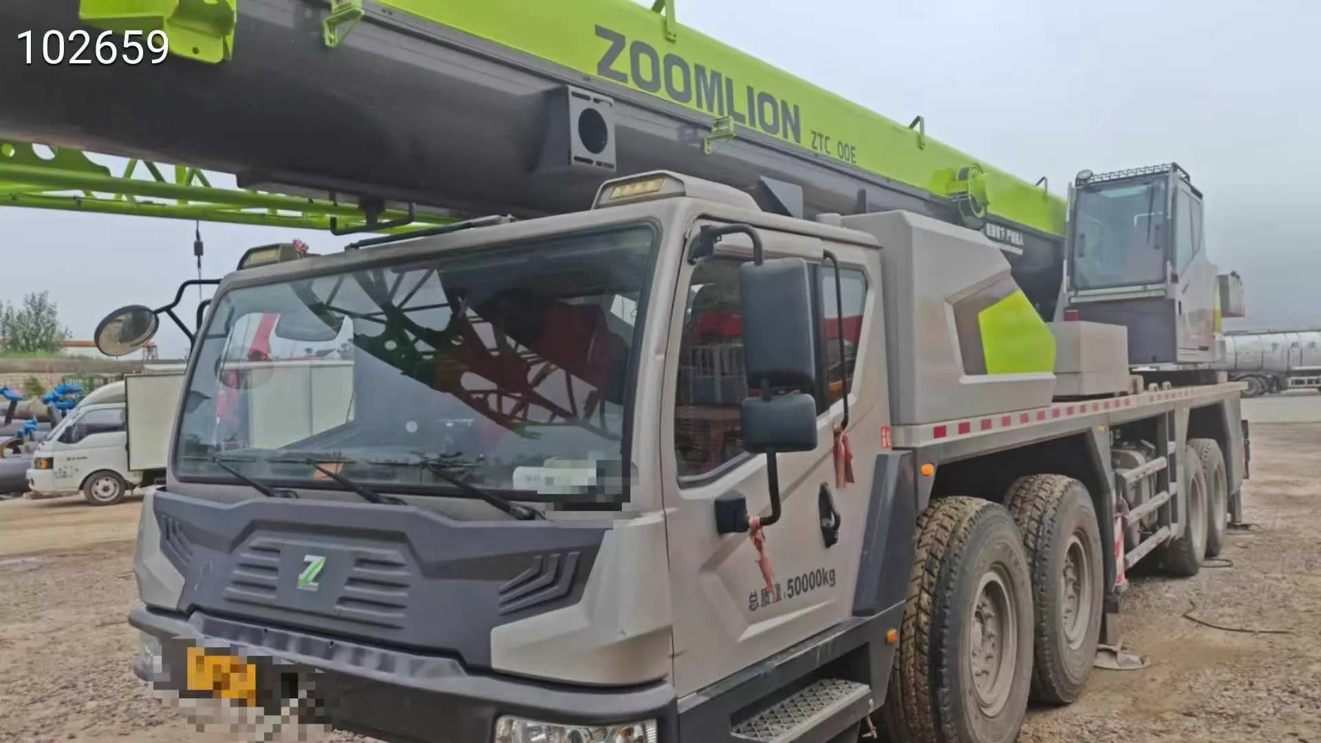 2021 օգտագործված crane zoomlion 80t truck crane lifting machine անիվավոր կռունկ