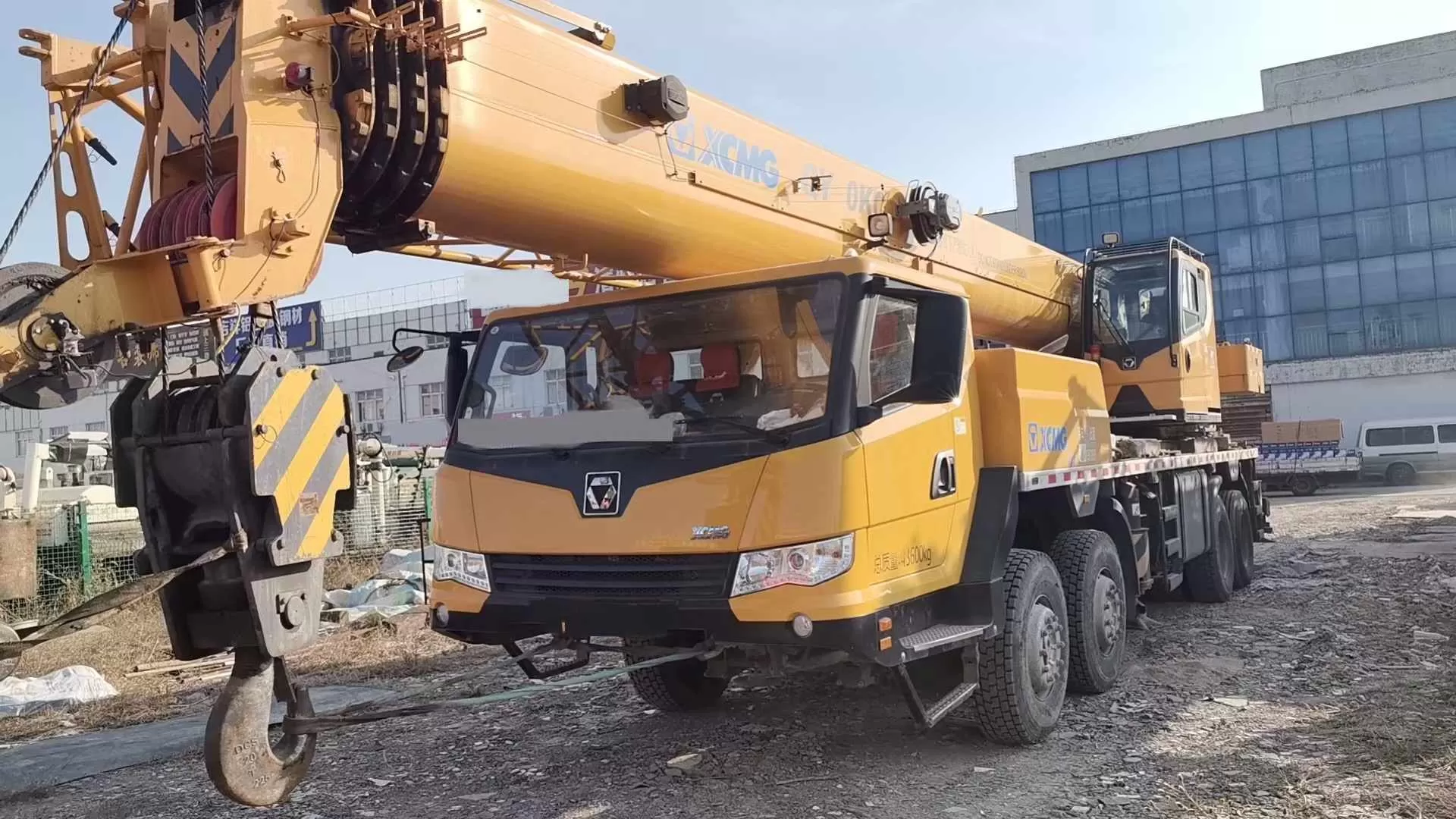 2021 xcmg 50t truck crane lifting machine անիվավոր կռունկ