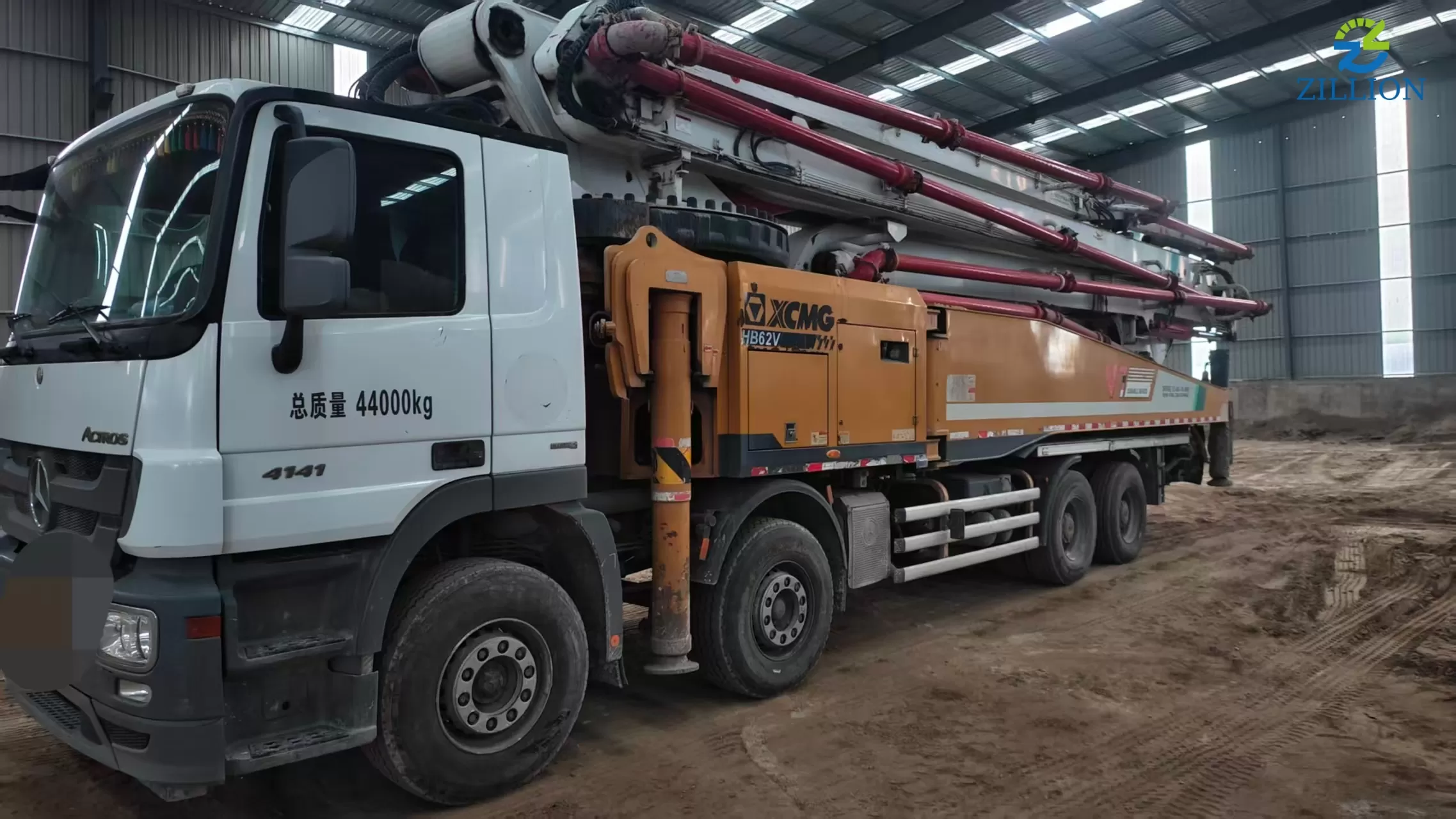 XCMG Concrete Pump Trucks օգտագործված բեռնատարներ