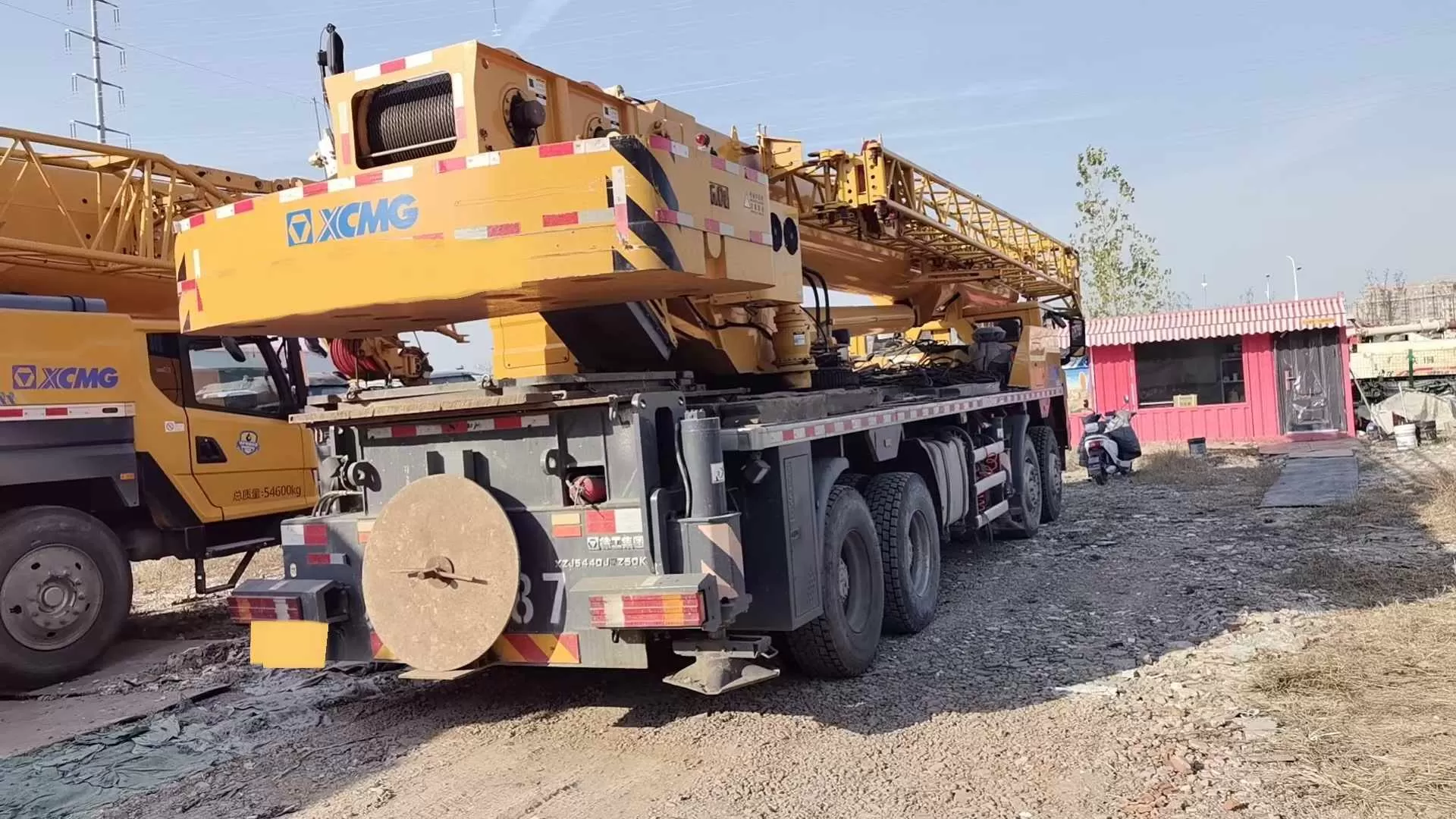 2021 xcmg 50t truck crane lifting machine անիվավոր կռունկ